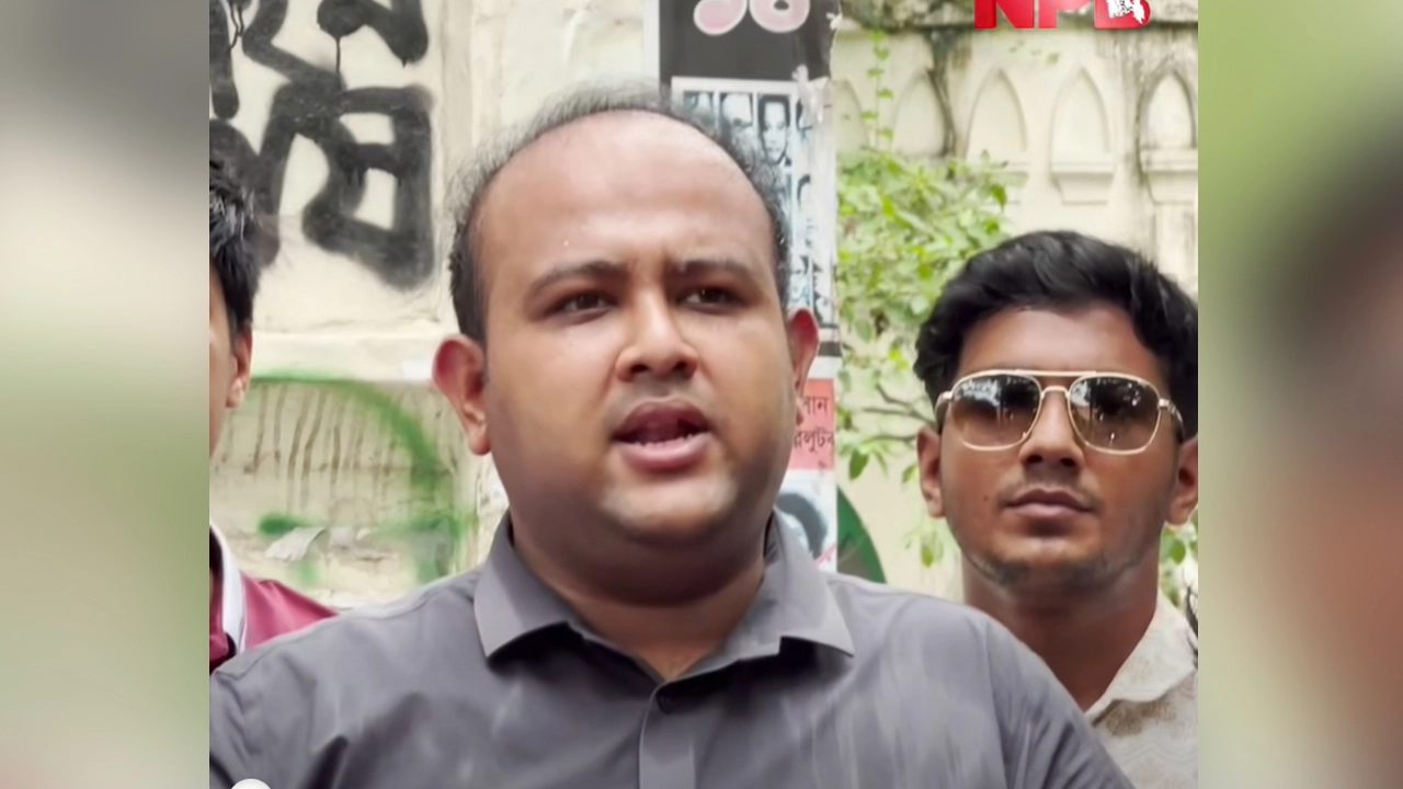 ছাত্রদল নেতা শেখ তানভীর বারী হামিম।