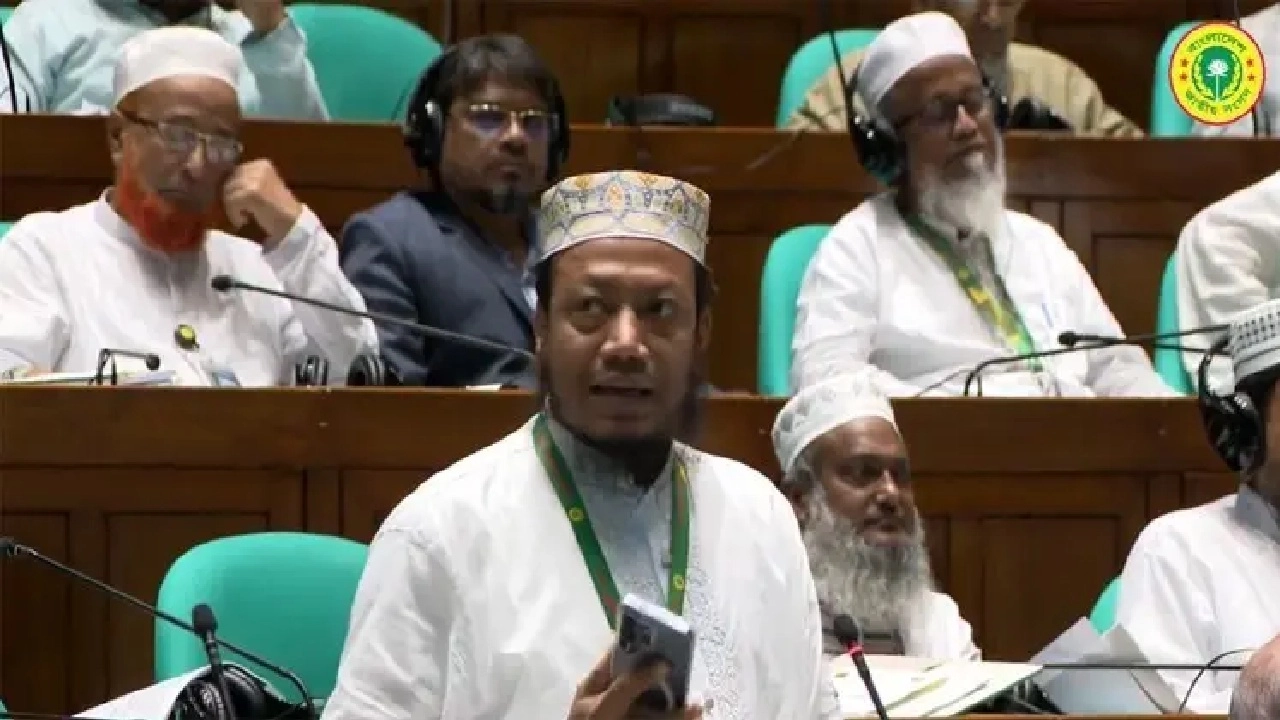 সংসদে স্বরাষ্ট্রমন্ত্রীকে ভুলে ধন্যবাদ দিলেন আমির হামজা