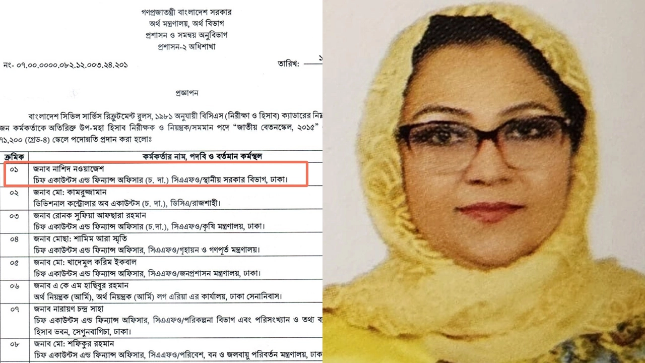 নাশিদ নওয়াজেশ (ডানে)। সংগৃহীত ছবি।