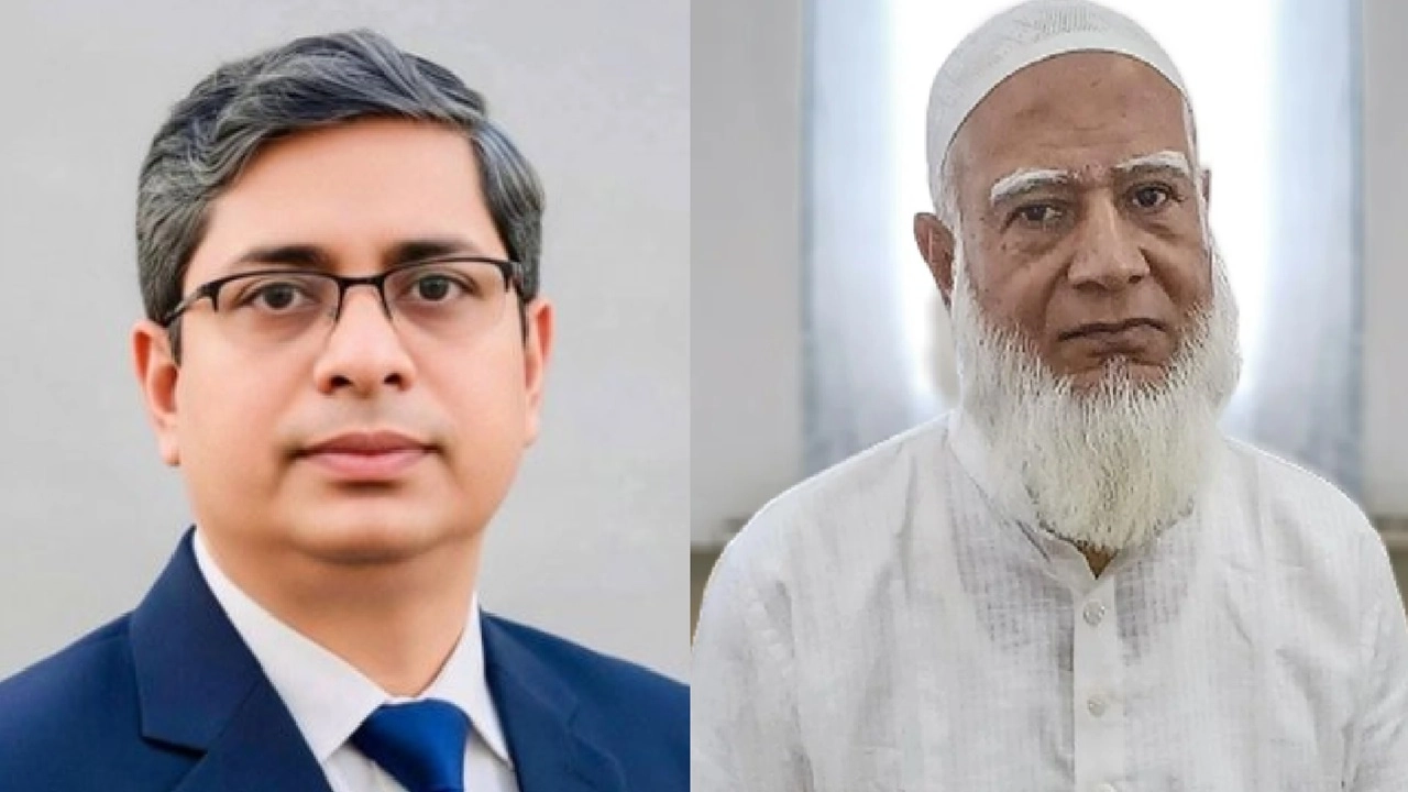 স্থানীয় সরকার প্রতিমন্ত্রী মীর শাহে আলম ও জামায়াত আমির ডা. শফিকুর রহমান