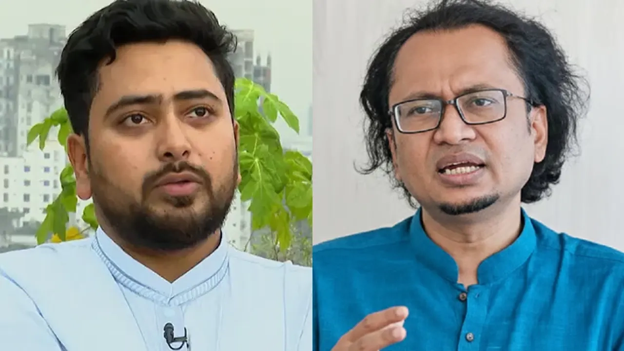 নাহিদ ইসলামে ও জাহেদ উর রহমান।
