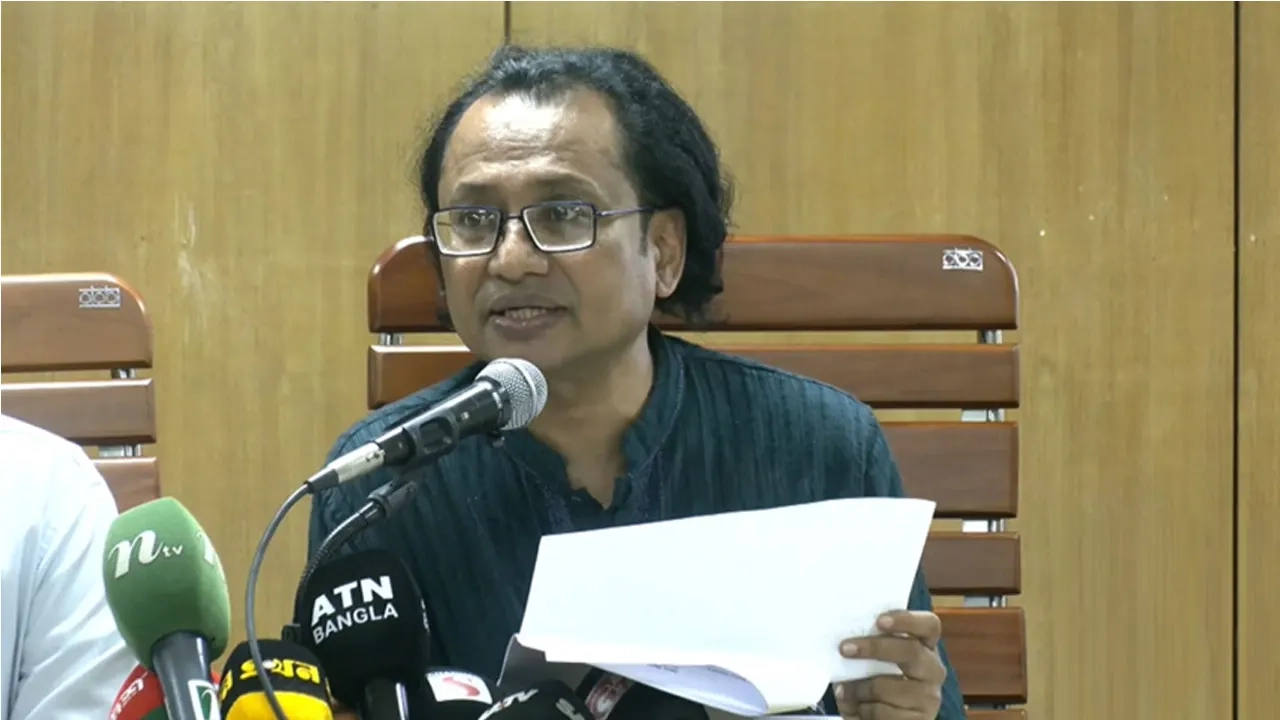 প্রধানমন্ত্রীর তথ্য উপদেষ্টা জাহেদ উর রহমান। ছবি: সংগৃহীত