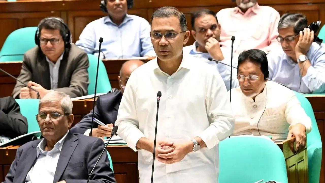 সংসদে প্রধানমন্ত্রী তারেক রহমান। ছবি: সংগৃহীত