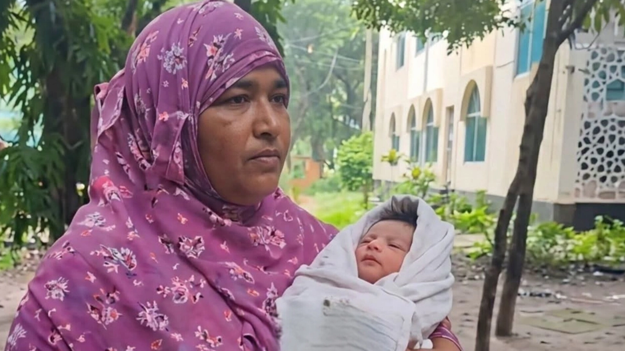 রাস্তার পাশের জঙ্গল থেকে নবজাতক কন্যাশিশু উদ্ধার
