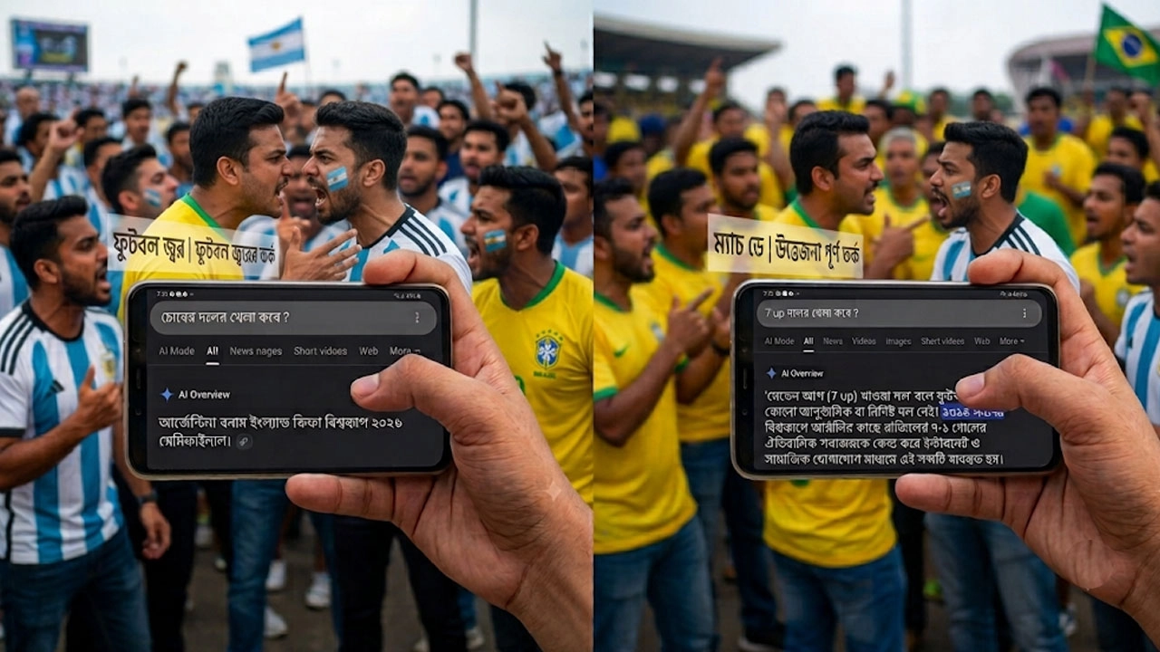 গুগল সার্চে ‘চোরের দল’ বা ‘৭ আপ’ কীভাবে ট্রেন্ড হয়?