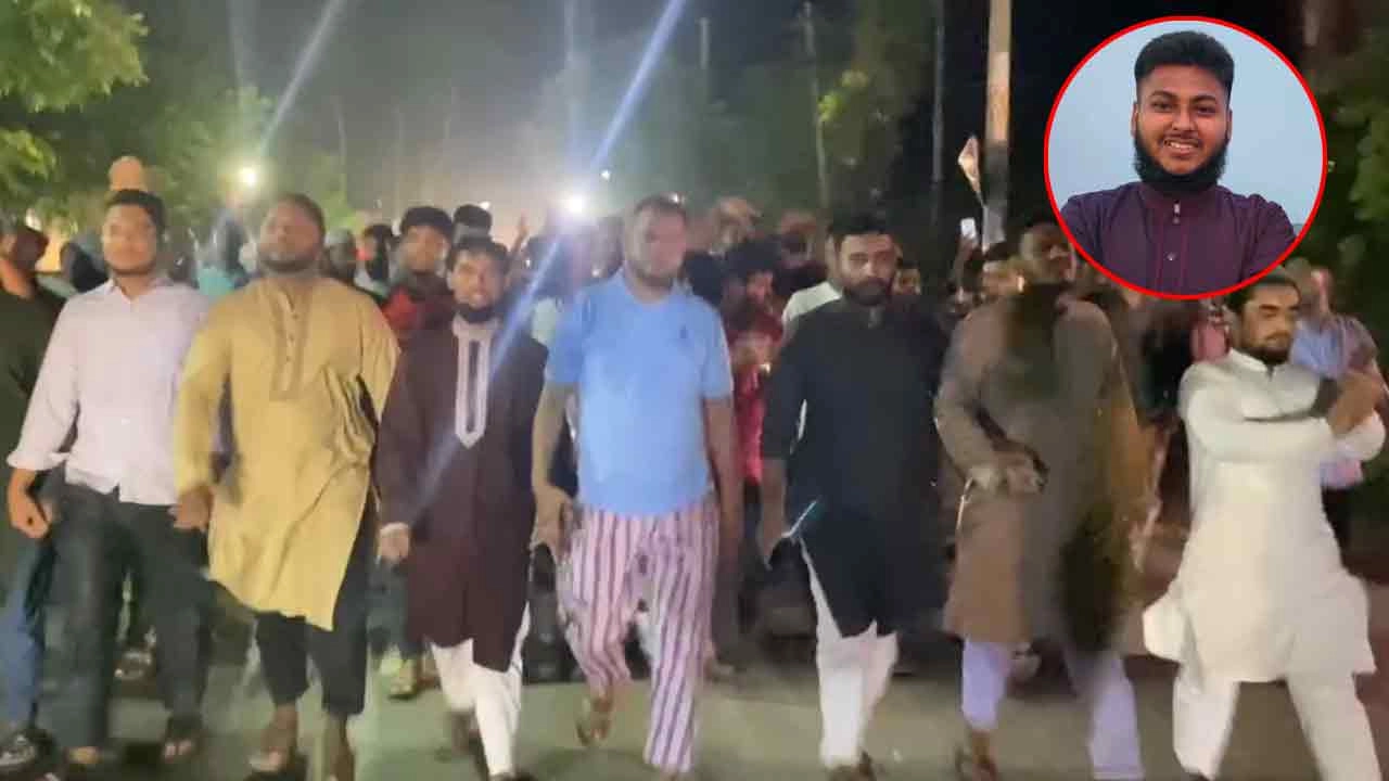বাগেরহাটে ছাত্রশিবিরের বিক্ষোভ মিছিল