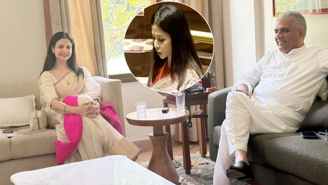 পদত্যাগ করেই বিজেপি নেতার বাড়িতে কোয়েল মল্লিক