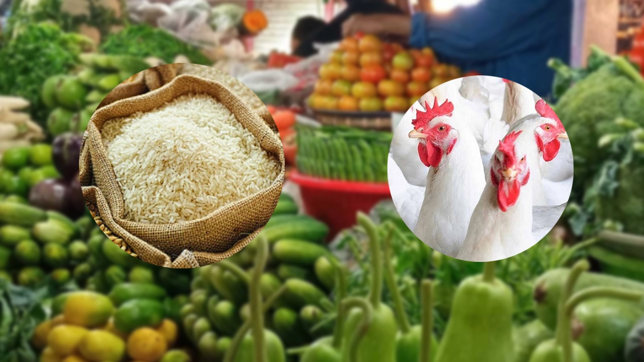 চড়া সবজির বাজার, বেড়েছে চাল-মুরগির দামও 