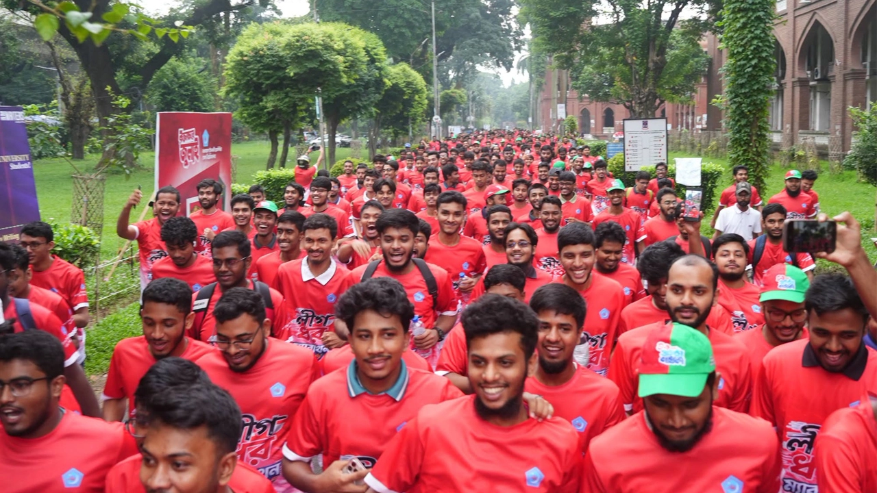 ঢাবিতে ছাত্রশিবিরের ‘লীগ ধর’ ম্যারাথন ও ‘রক্তাক্ষরে জুলাই’ প্রদর্শনী