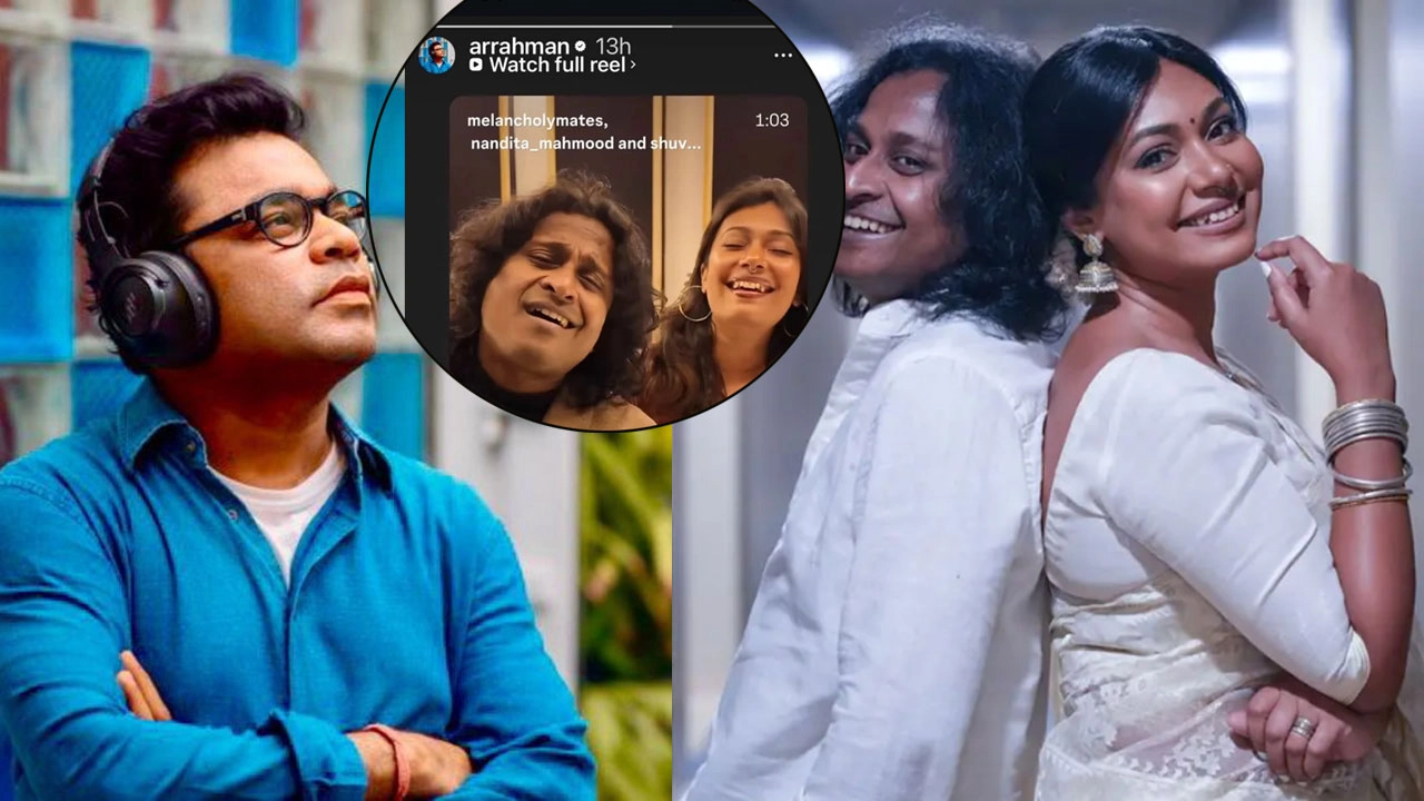 বাংলাদেশী শুভ-নন্দিতার কন্ঠে মুগ্ধ এ আর রহমান