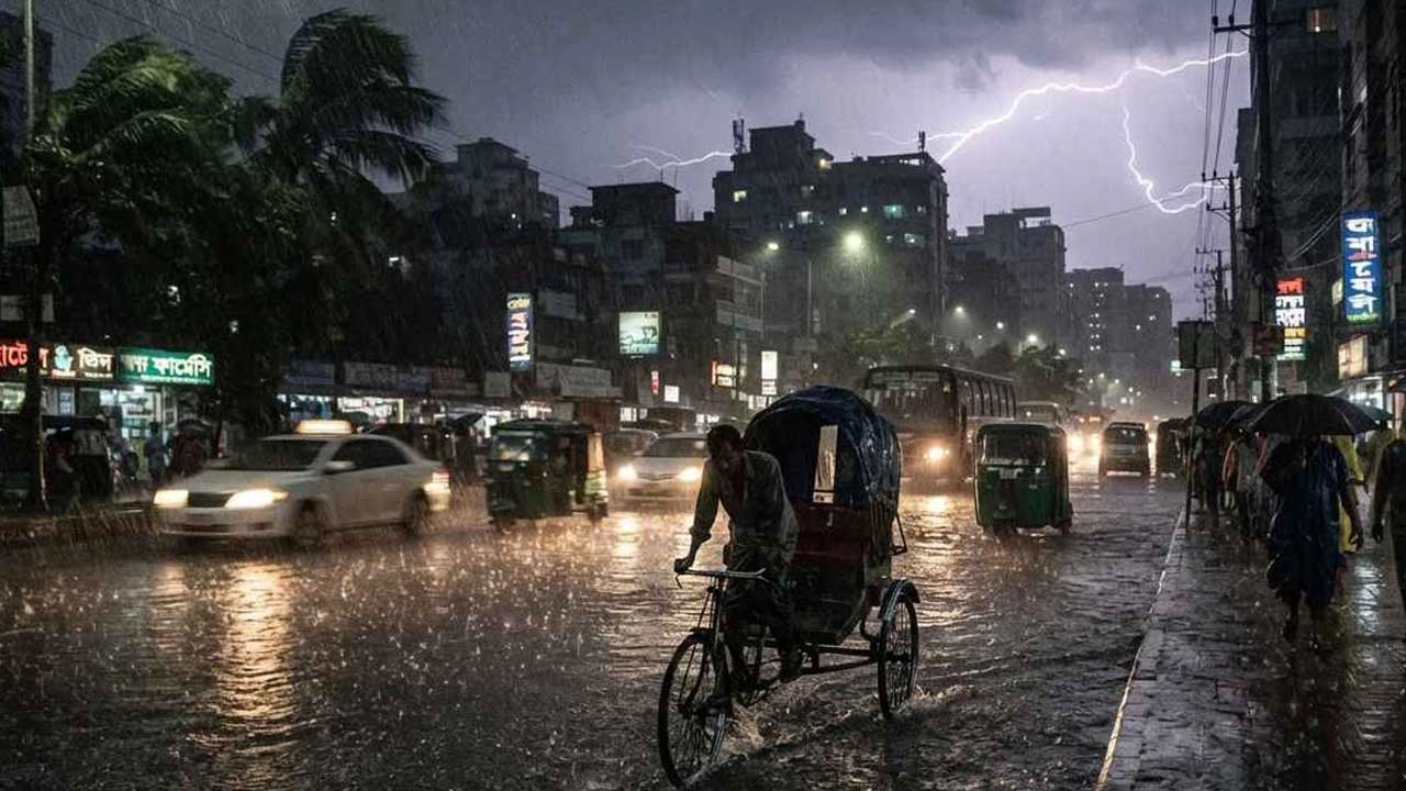 রাতের মধ্যে ঢাকাসহ ১৭ জেলায় ঝড়ের শঙ্কা 