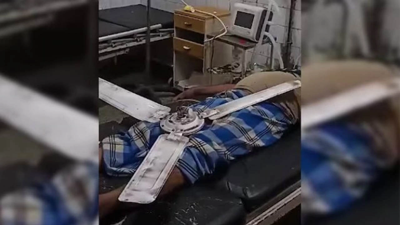হাসপাতালের বেডে ফ্যান ভেঙে প্রাণ গেলো রোগীর