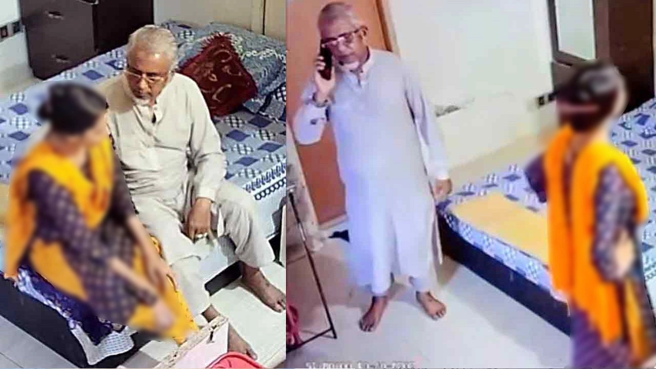 ভাইরাল ভিডিওর দৃশ্য
