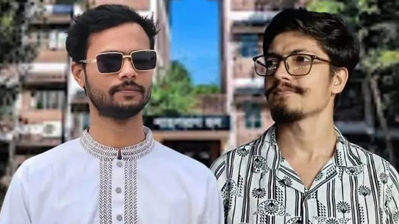 বহিষ্কৃত দুই ছাত্রদল নেতা। ছবি: সংগৃহীত