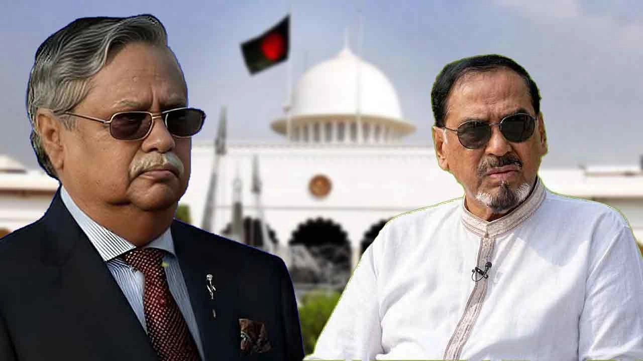 রাষ্ট্রপতি মো. সাহাবুদ্দিন ও স্পিকার হাফিজ উদ্দিন আহমদ।