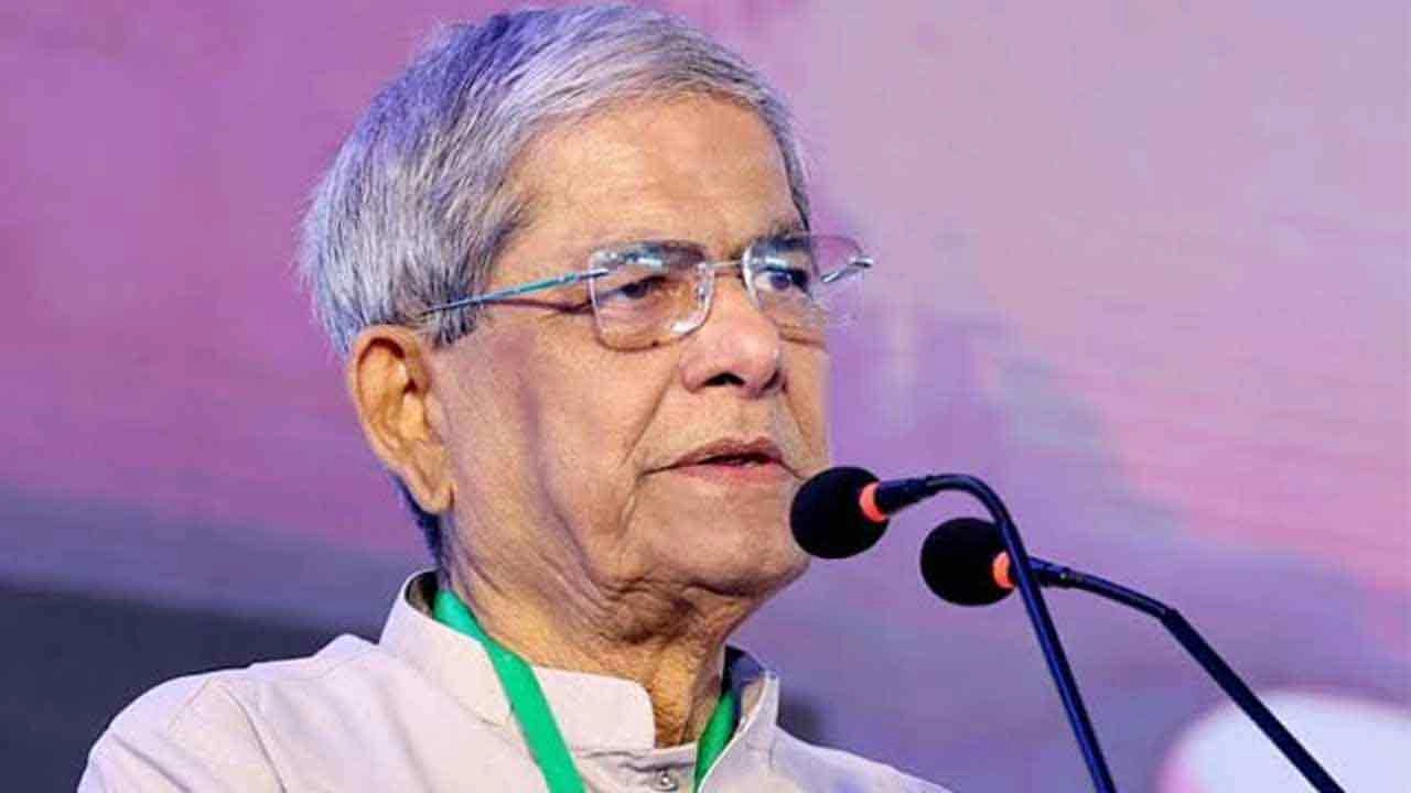 বিএনপির মহাসচিব মির্জা ফখরুল ইসলাম আলমগীর