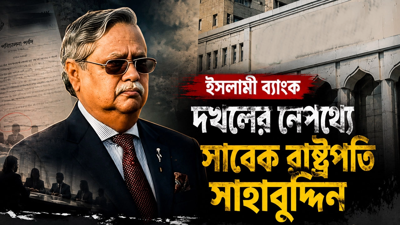 ইসলামী ব্যাংক দখলের নেপথ্যে সাবেক রাষ্ট্রপতি সাহাবুদ্দিন
