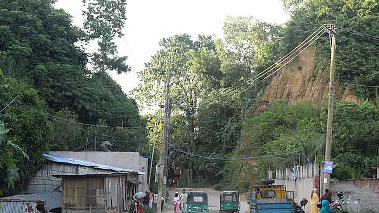 জঙ্গল সলিমপুরের প্রবেশপথ ।। ফাইল ছবি