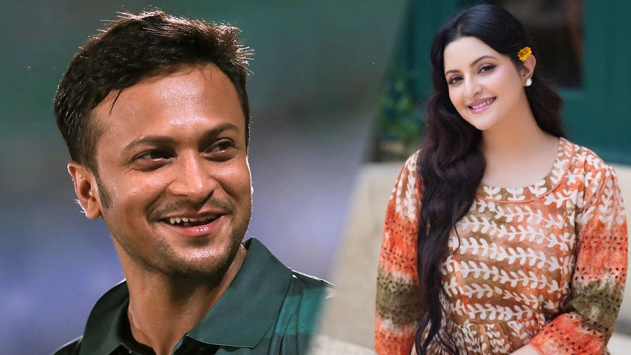 সাকিব আল হাসান ও পরীমনি