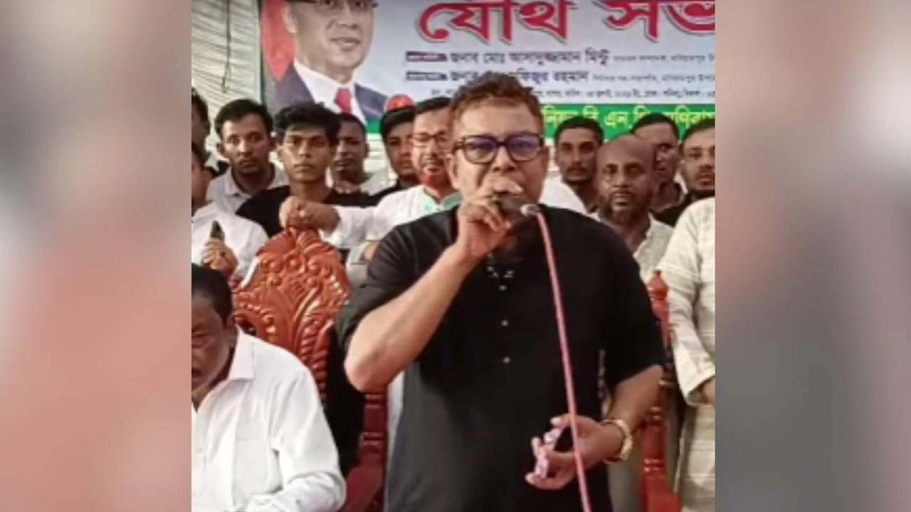 বিএনপি নেতা আসাদুজ্জামান মিন্টু।