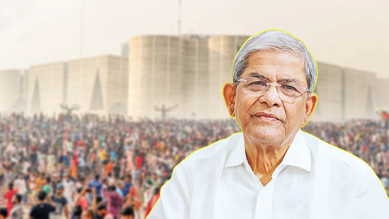 স্থানীয় সরকার, পল্লী উন্নয়ন ও সমবায় মন্ত্রী মির্জা ফখরুল ইসলাম আলমগীর। ছবি: এনপিবি গ্রাফিক্স