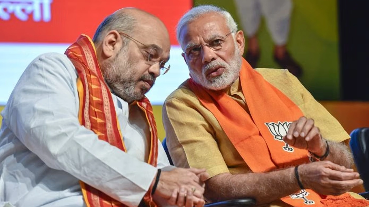 ভারতের প্রধানমন্ত্রী নরেন্দ্র মোদি ও স্বরাষ্ট্রমন্ত্রী অমিত শাহ। ছবি: সংগৃহীত
