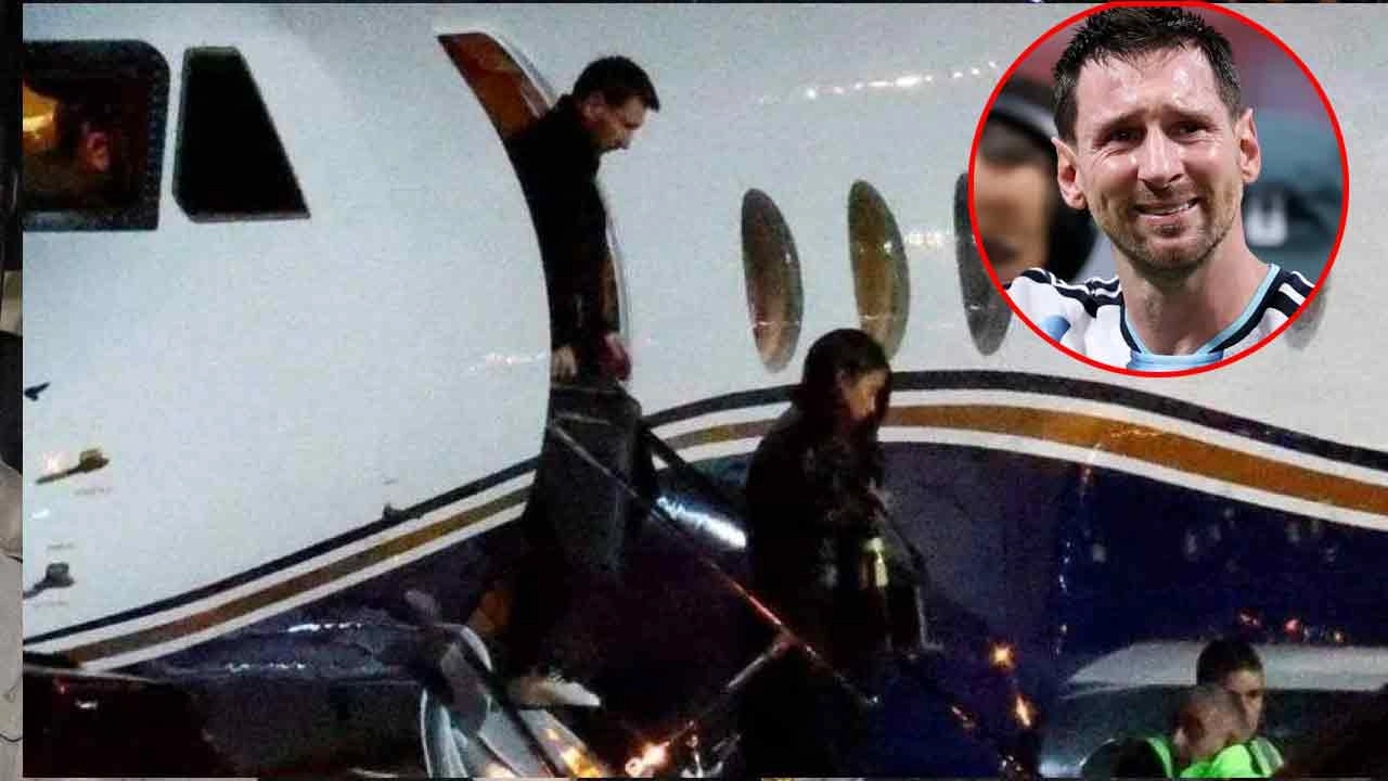 আর্জেন্টিনার রোজারিওতে ফিরলেন মেসি