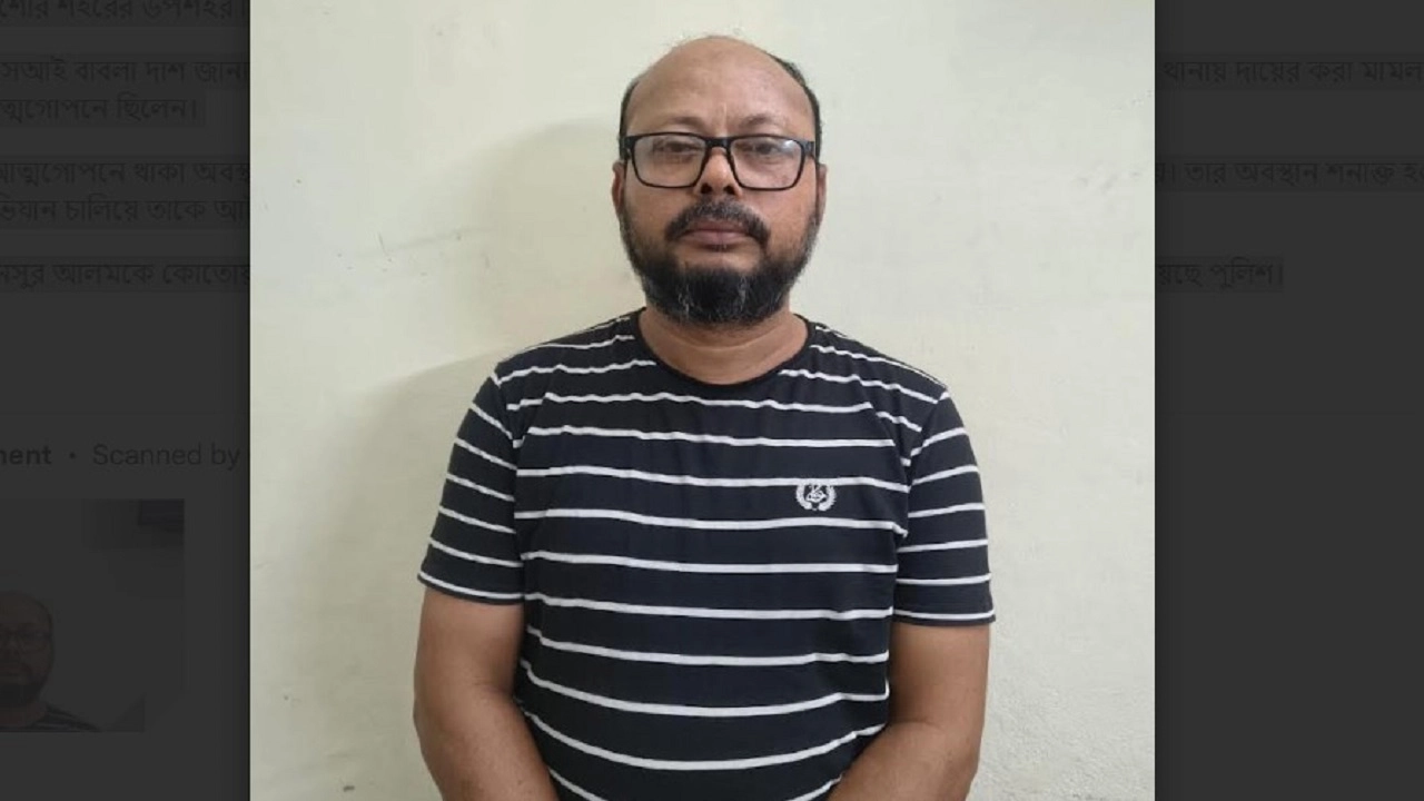 যশোরে যুবলীগ নেতা মুনসুর আলম আটক