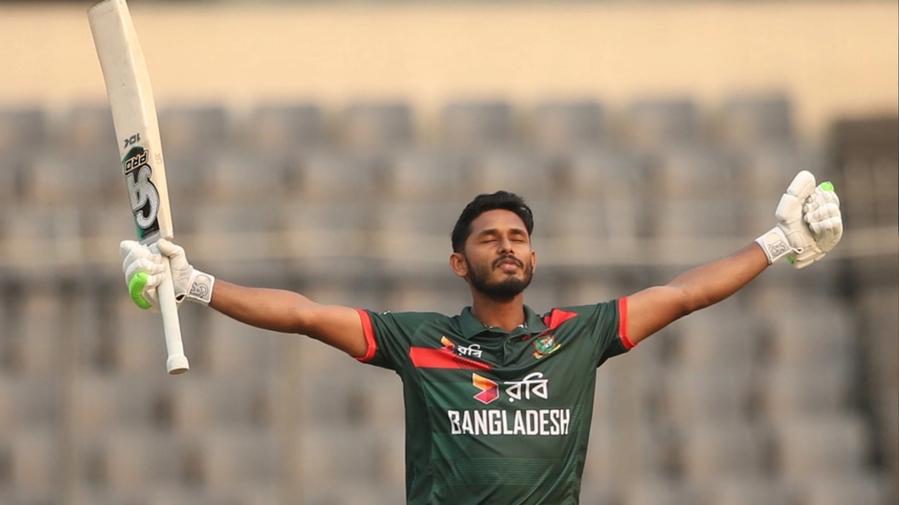 বাংলাদেশের ওপেনার তানজিদ হাসান তামিম। ছবি: সংগৃহীত