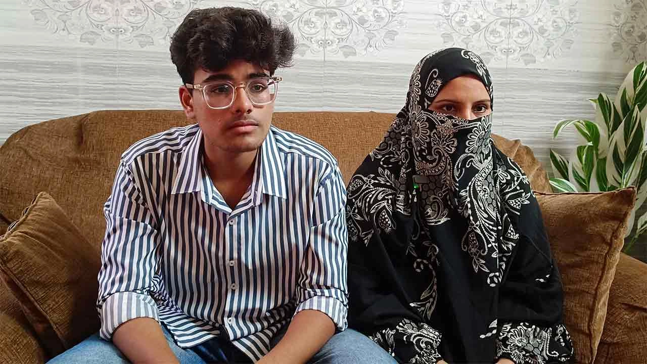 সাদিয়া বেগম ও তার ছেলে তানভীর আহমেদ