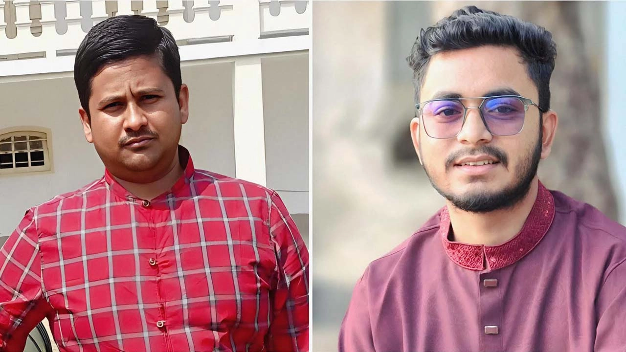 দুই ছাত্রদল নেতা।
