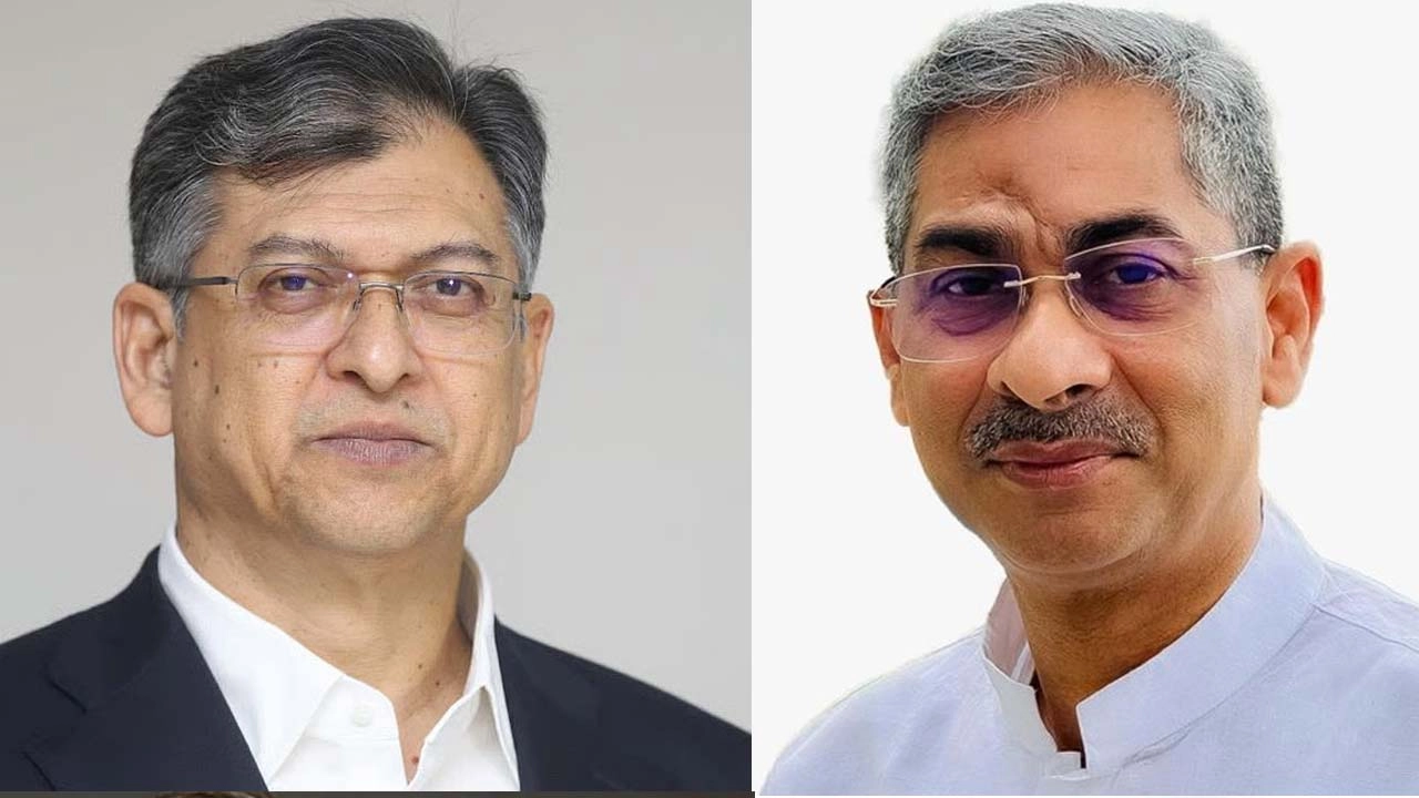 সালাহউদ্দিন আহমেদ ও শহীদ উদ্দিন চৌধুরী এ্যানি/ ছবি: সংগৃহীত