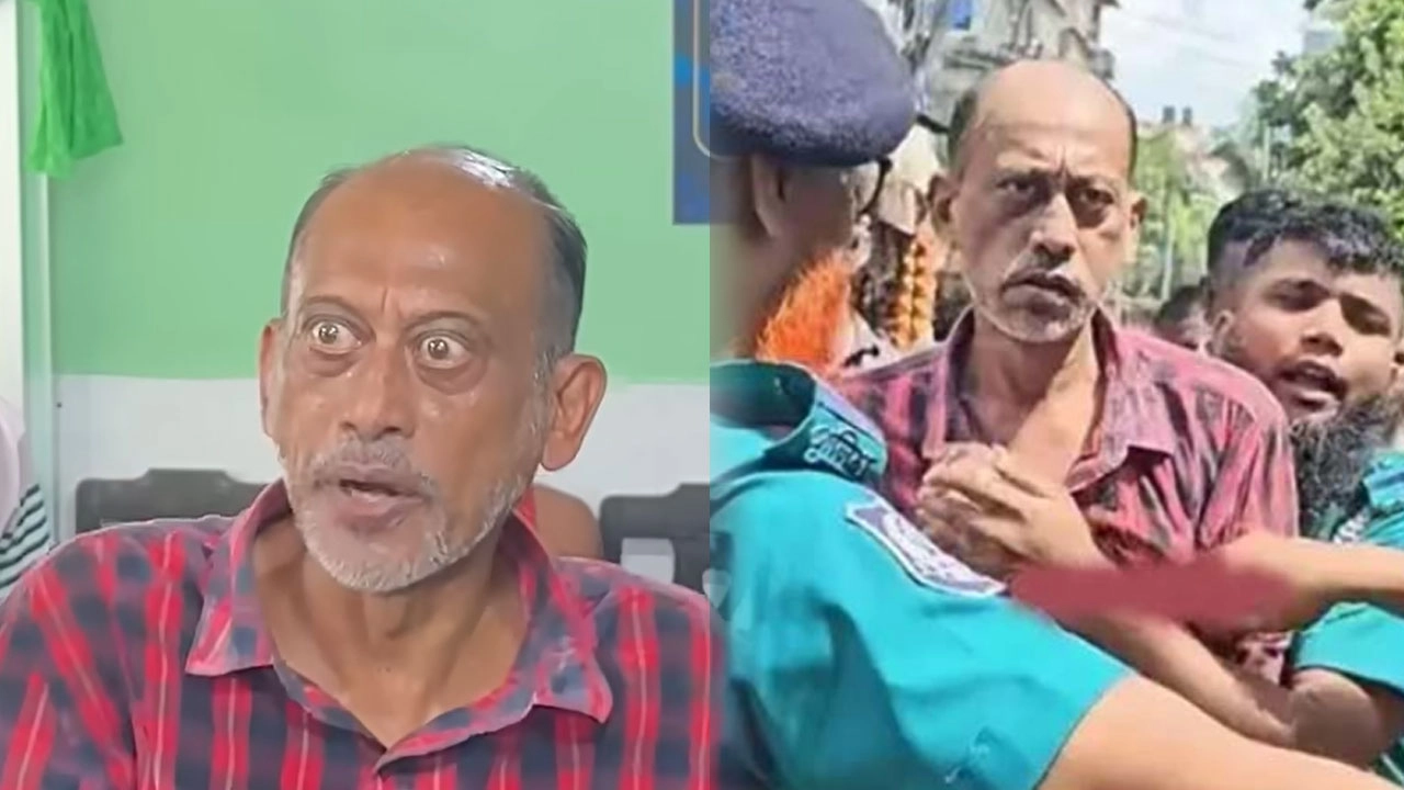 সোশ্যাল মিডিয়ায় ছড়িয়ে পড়া সমু চৌধুরীর সেই ছবি