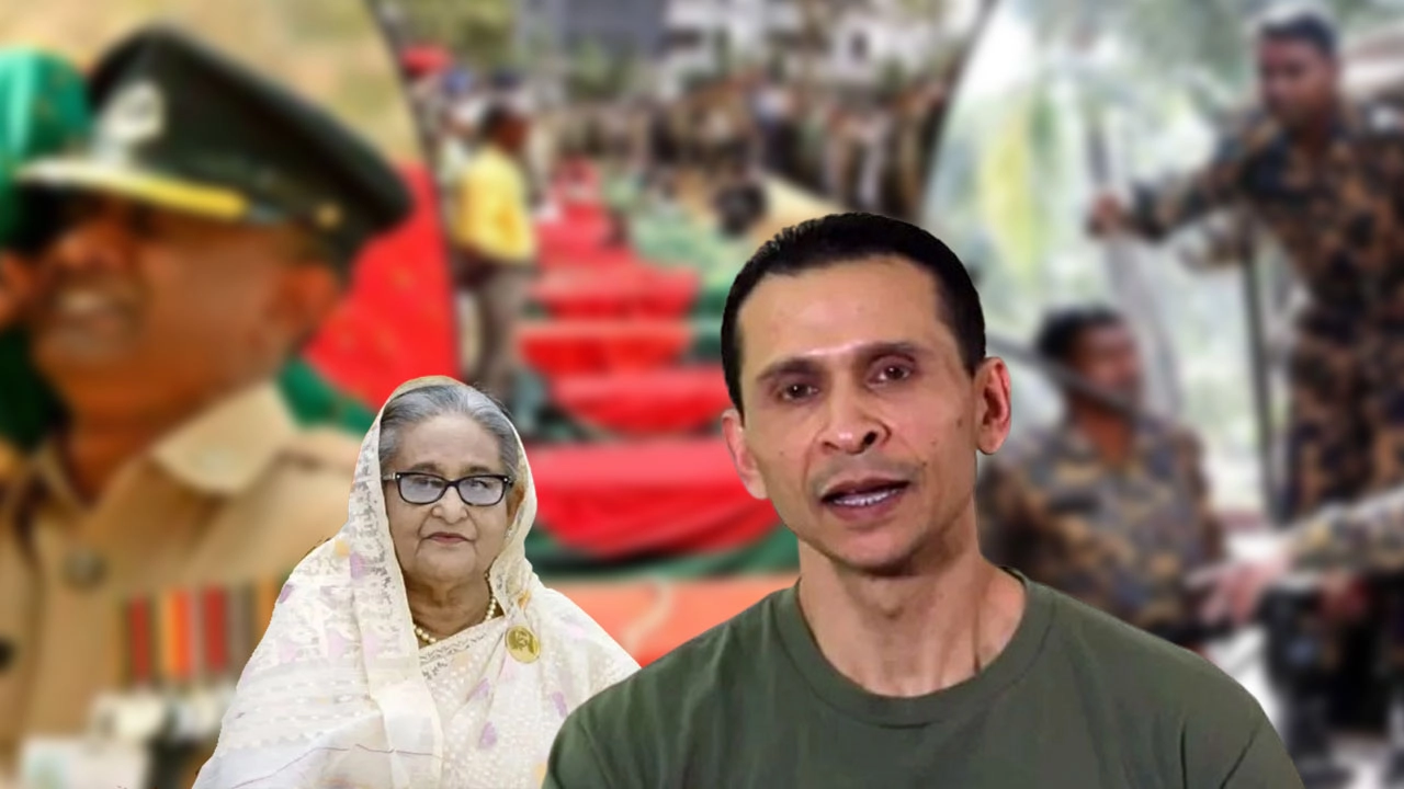 সোহেল তাজ ও শেখ হাসিনা। ছবি: এনপিবি গ্রাফিক্স