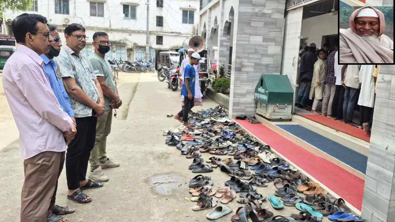 মসজিদে ভেতরে চলছে আব্দুর রহমানের জানাজা, বাইরে অশ্রুসিক্ত সুজিত-ইন্দ্রজিতরা