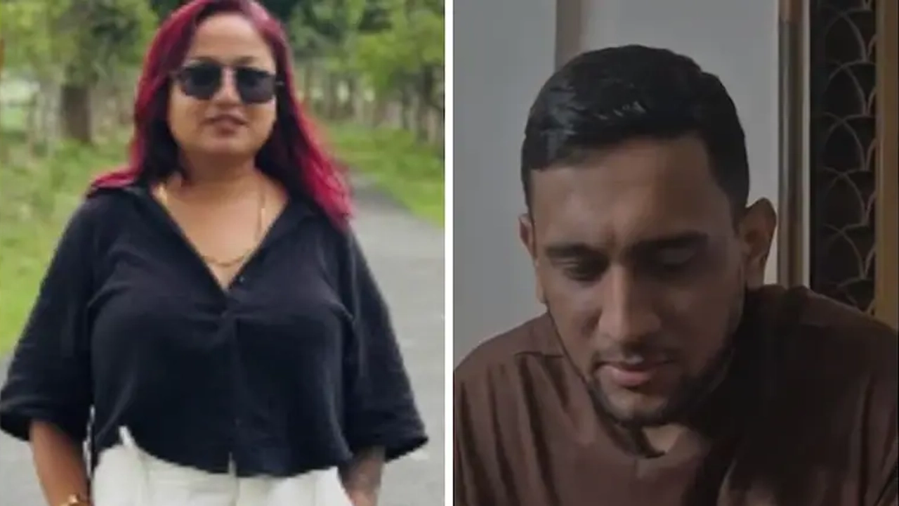 অভিযুক্ত যশ ধনুকা আগরওয়াল ও তার প্রেমিকা পুবালি দত্ত। ছবি: সংগৃহীত