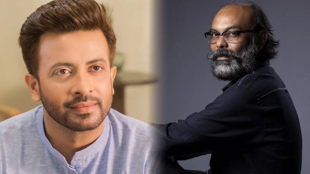 অভিনেতা শাকিব খান ও নাসির উদ্দিন খান