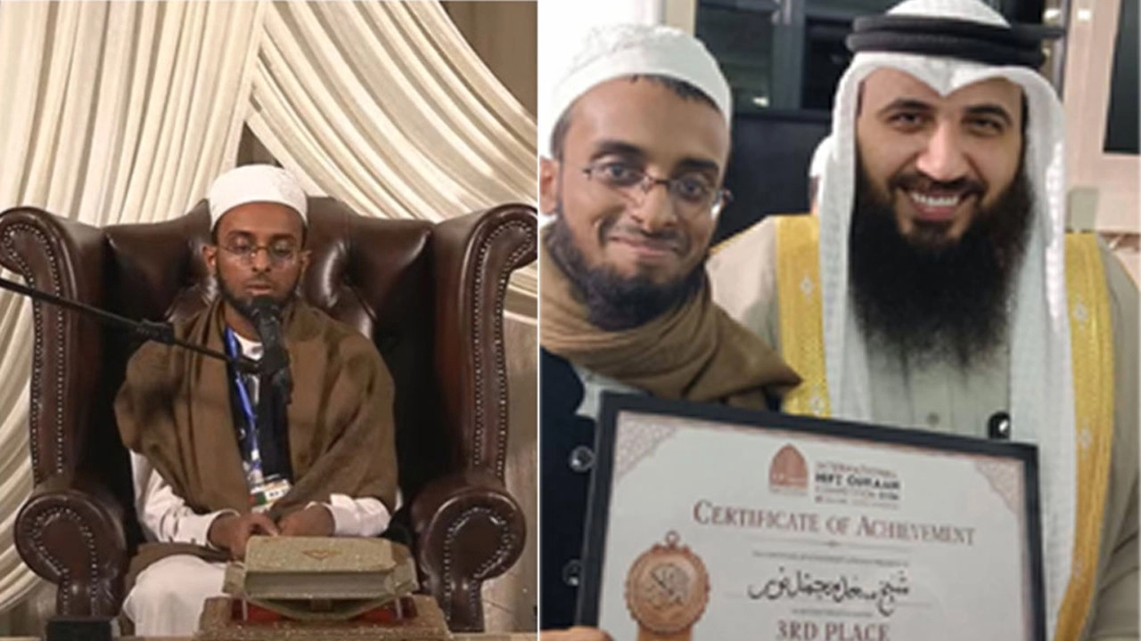 হাফেজ শেখ সাদ মুহাম্মাদ নূর। ছবি: সংগৃহীত
