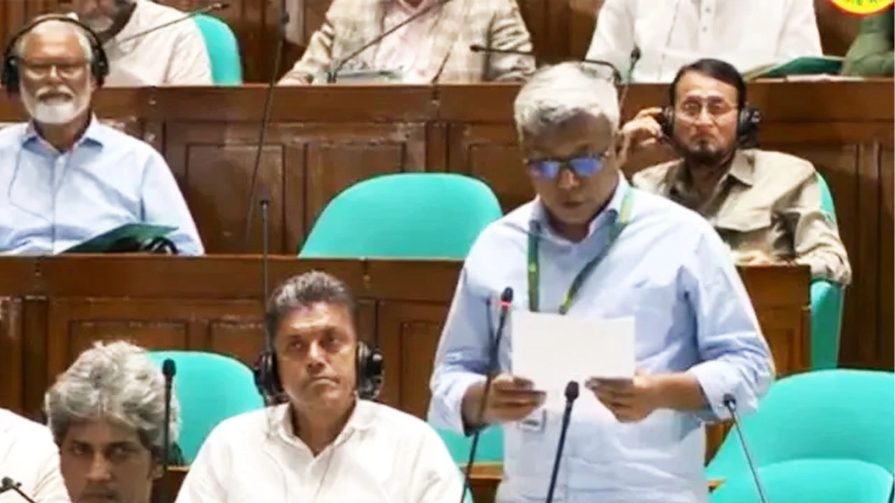 সংসদে বিদ্যুৎ, জ্বালানি ও খনিজ সম্পদ প্রতিমন্ত্রী অনিন্দ্য ইসলাম অমিত। ছবি: সংগৃহীত
