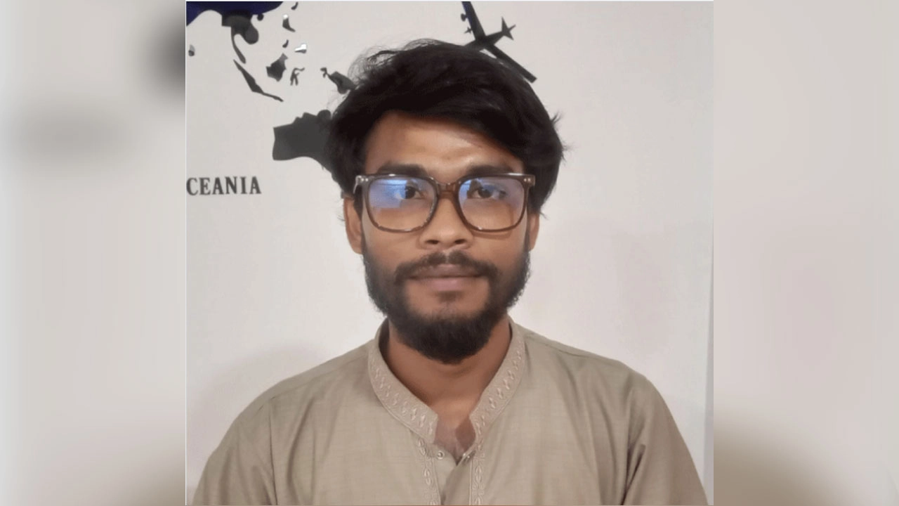 স্থানীয় সাংবাদিক সৈয়দ মুহাম্মদ রিফাত।  ছবি: সংগৃহীত
