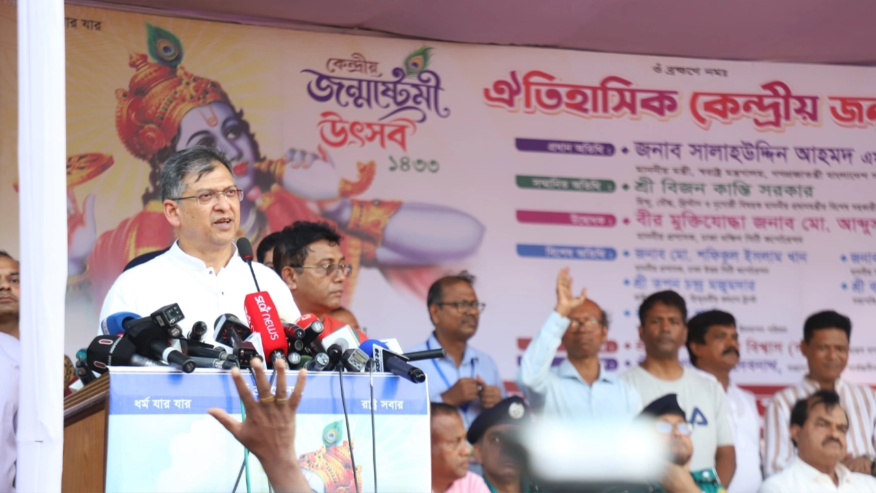 স্বরাষ্ট্রমন্ত্রী সালাহউদ্দিন আহমদ। ছবি: সংগৃহীত