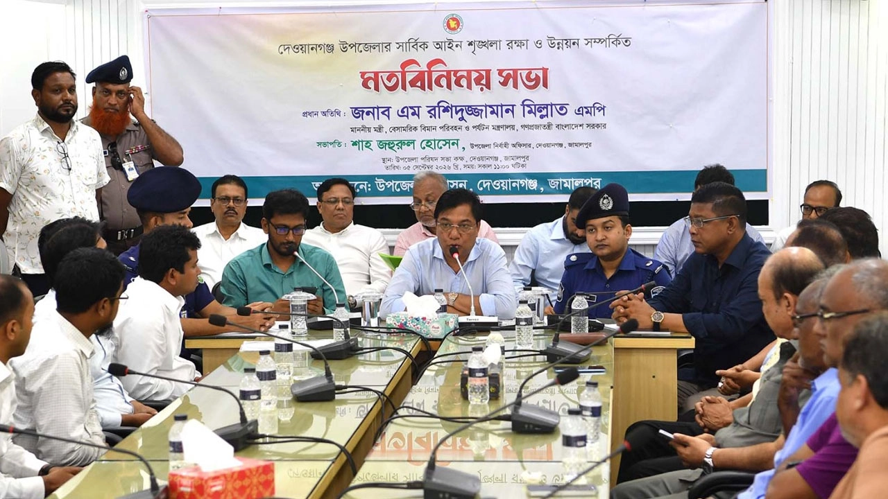 বেসামরিক বিমান পরিবহন ও পর্যটন মন্ত্রী এম রশিদুজ্জামান মিল্লাত, এমপি। ছবি: এনপিবি