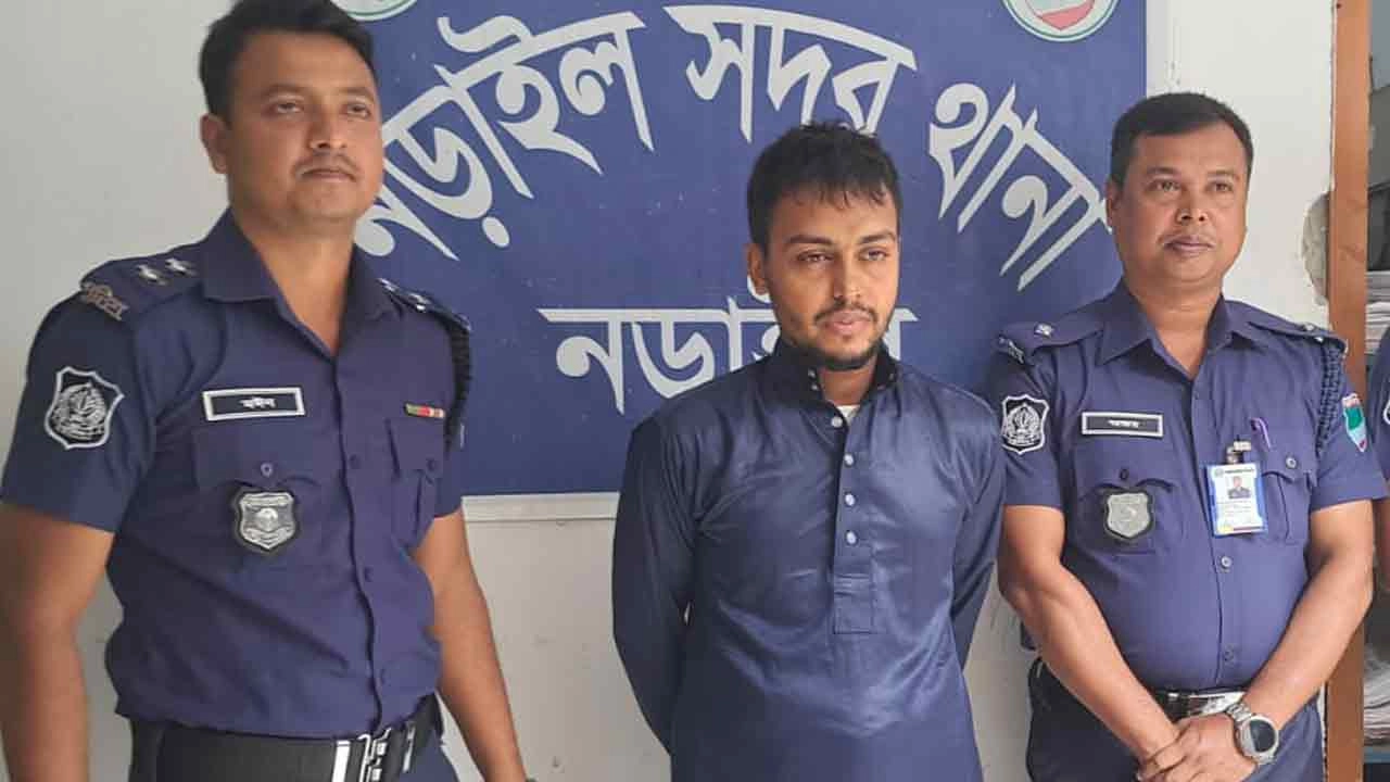 গ্রেপ্তারকৃত মাহাবুবুর রহমান (২৫)