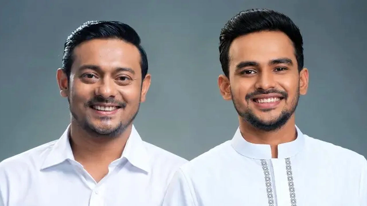 আসিফ মাহমুদ ও নাসীরুদ্দীন পাটওয়ারী। ছবি: সংগৃহীত