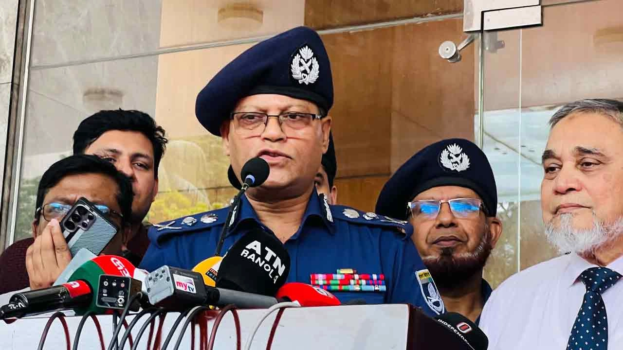 পুলিশের মহাপরিদর্শক (আইজিপি) মো. আলী হাসান ফকির