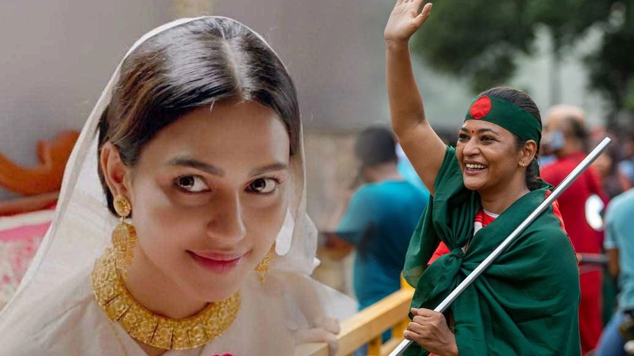 নুসরাত ফারিয়া-আজমেরী হক বাঁধন