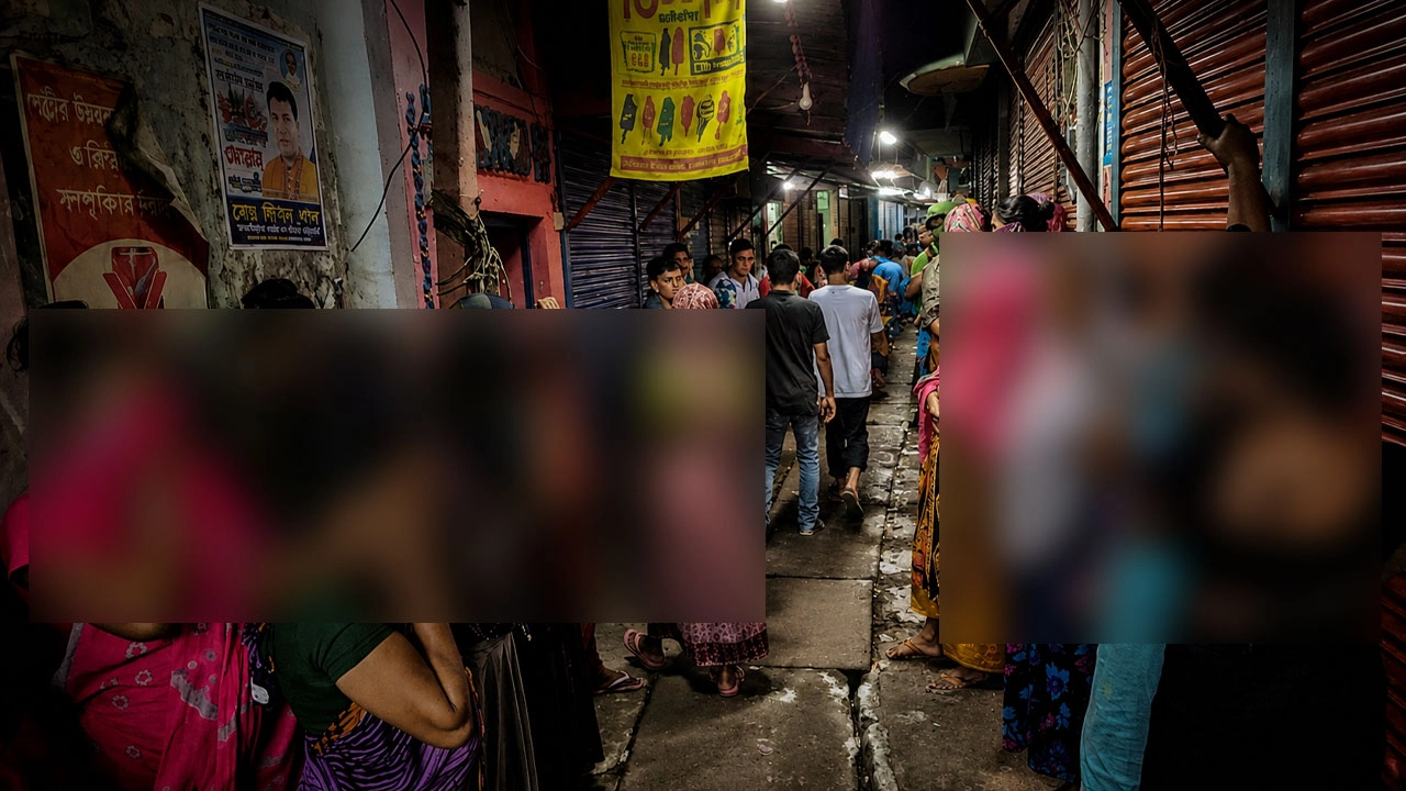 দৌলতদিয়া যৌনপল্লীতে আবারও দুর্বৃত্তের হামলা। ছবি: এনপিবি