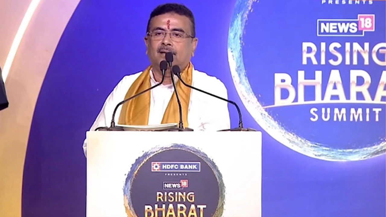 পশ্চিমবঙ্গের মুখ্যমন্ত্রী শুভেন্দু অধিকারী। ছবি: সংগৃহীত