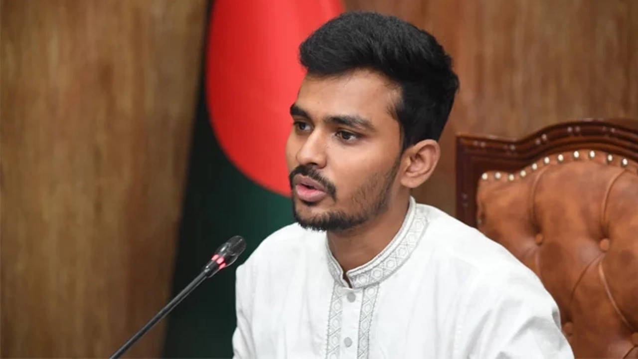 সাবেক উপদেষ্টা আসিফ মাহমুদ সজীব ভূঁইয়া। ছবি: সংগৃহীত