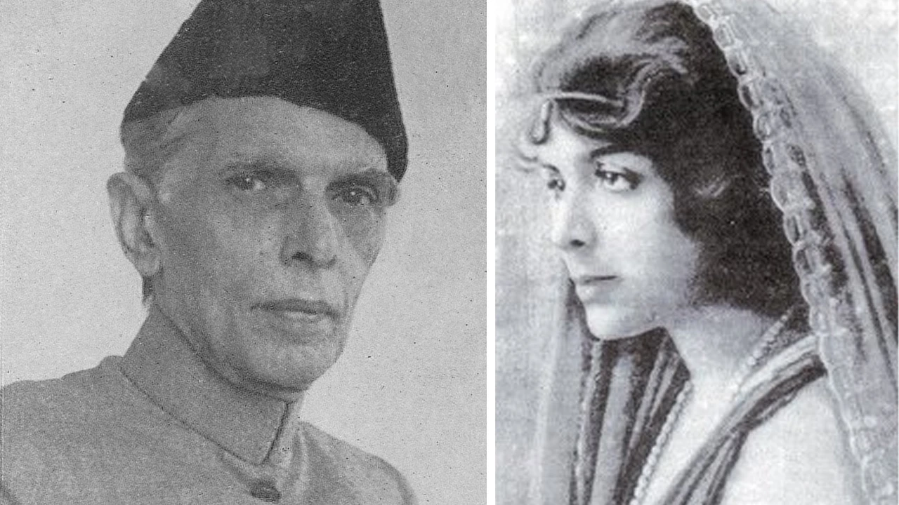 মুহাম্মদ আলী জিন্নাহ ও রতি জিন্নাহ। ছবি: সংগৃহীত